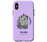 The Kiss Grunge by Gustav Klimt Case for iPhone X/XS