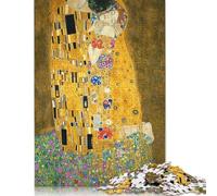 The Kiss Jigsaw Puzzles for Adults 1000 Piece Toys Family Jigsaw Games Birthday Puzzle Boys Girls 1000pcs (75x50cm)