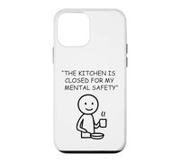 The Kitchen Is Closed For My Mental Safety Humor Case for iPhone 12 mini