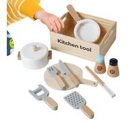 The Kitchen Toy for Girls | Set of 10 Realistic and for Pretend Play - Children's Kitchen Set, for Children, Boys and Girls, Birthday, Christmas, Year, Easter, Approx