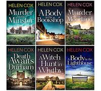 The Kitt Hartley Yorkshire Mysteries Series 6 Books Collection Set By Helen Cox (Murder by the Minster, A Body in the Bookshop, Murder on the Moorland, A Body by the Lighthouse & More)