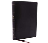 The KJV Open Bible: Complete Reference System, Black Leathersoft, Red Letter, Comfort Print (Thumb Indexed): King James Version