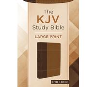 The KJV Study Bible, Large Print (Indexed) [Copper Cross]: The KJV Study Bible, Indexed, Copper Cross