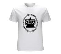The KLF Old School Rave Men White T-Shirt Print Unisex Cotton Tee Shirt XXL