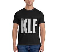 The KLF The KLF Iconic 90s Active T-Shirt Mens Cotton t Shirts Men t Shirt Black