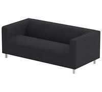 The Klippan Loveseat Cover Replacement is Custom Made Compatible for IKEA Klippan Loveseat Slipcover, A Sofa Cover Replacement. Cover Only! (Flax Black)