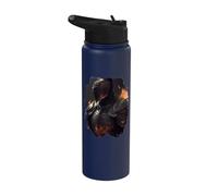 The Knight a Hero the Gloomy World Stainless Steel Insulated Water Bottle