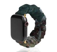 The Knight And Skull in Forest Scrunchie Watch Band Elastic 42mm/44mm