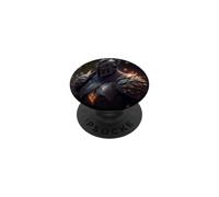 The knight fighting evil PopSockets Adhesive PopGrip