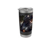 The Knight Fighting Evil Stainless Steel Insulated Tumbler