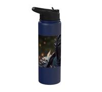 The Knight Fighting Evil Stainless Steel Insulated Water Bottle