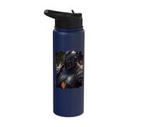 The Knight Fighting Evil Stainless Steel Insulated Water Bottle