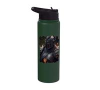 The Knight Fighting Evil Stainless Steel Insulated Water Bottle