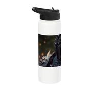 The Knight Fighting Evil Stainless Steel Insulated Water Bottle
