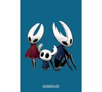 The knight, hornet, and the hollow knight trio Notebook: Blank Lined Notebook, Journal, Diary, Note Pad, Writing Notes, 120 Pages, For Students, Work or Personal Use