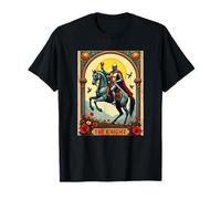 The Knight of The Cup Vintage Tarot Card Design T-Shirt