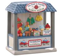 The Knit 'N Needle Yarn Shop Lemax Christmas Village Table Accent