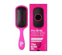 The Knot Dr. Pro Brite Detangle Hair Brush, Bright Pink Fuchsia