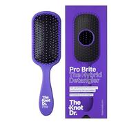 The Knot Dr. Pro Brite Detangle Hair Brush, Bright Purple Periwinkle