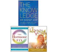 The Knowledge [Hardcover], The Hormone Fix, The Good Food Menopause Diet Cookbook 3 Books Collection Set