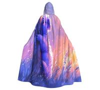 The Koala in Dreams Witch Costume - Horror Halloween Costume with Hooded Cloak for Men, Perfect for Cosplay and Parties