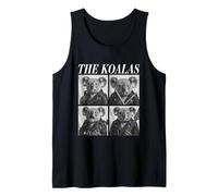The Koalas Rockers Funny Animals Rock Music Emo Punk Band Tank Top