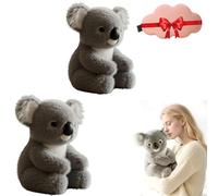 The Koaly - Emotional Healing on Demand, 2025 New Ultra-Soft Koala Mimics, Koalas Stuffed Animal Toy Cozy Comfort, Moves like a Real Koala, Lifelike Koalas Hugs, Science-Backed Comfort (2PCS)