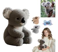 The Koaly - Emotional Healing on Demand, 2025 New Ultra-Soft Koala Mimics, Lifelike Koala Stuffed Animal, Mimics Natural Movements for Realistic Emotional (B)