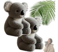 The Koaly - Emotional Healing On Demand, Ultra-soft Koala Plush Mimics The Matural Movements Like a Real Koala 2pc M