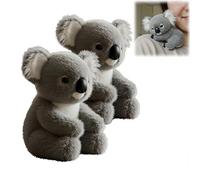 The Koaly - Emotional Healing on Demand, Ultra-Soft Koala Plush Mimics the Matural Movements Like a Real Koala, Koalas Stuffed Animal Toy Cozy Comfort, Endless Snuggles (2pcs)