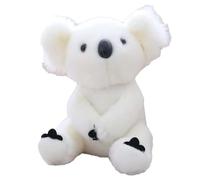 The Koaly, Relief Koala With Stress Relief & Emotional Healing, Healing Hugs Soft Breathing & Cozy Snuggles With Lifelike Koala Plush white 14cm