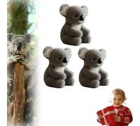 The Koalys - Emotional Healing On Demand,The Koalys Emotional Anxiety Health,Lifelike Koaly Plush Toy,Cozy Snuggles,for All Ages,Ultra-Soft,for Gifts (3PCS)