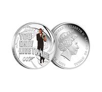 The Koin Club Collectable James Bond Movie You Only Live Twice 1/2 oz Silver Coin Tuvalu 2021