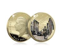 The Koin Club D-Day 80th Anniversary 2024 Collectible Gold Coin Series - Cherbourg Capture
