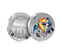 The Koin Club DC Comics Batman Silver Coin Colour Collection 2023 - Batman Robin Penguin