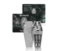 The Koin Club Halloween Minted Mini Monsters Antique Silver Frankenstein’s Monster Medal 2025