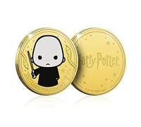 The Koin Club Harry Potter Gift Lord Voldemort Chibi Collectable Gold Coin Limited Edition