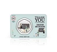The Koin Club Thank You Gift NHS and Key Workers Collectable Charity 50p Coin - Education and Childcare