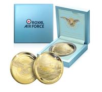 The Koin Club Wings of Valour Avro Lancaster RAF Gold Commemorative Coin Limited Edition