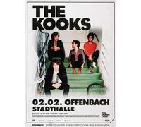 The Kooks - Down Live, Frankfurt 2015 Concert Poster/Premium Poster | Live Concert Event | DIN A1