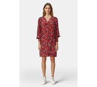 The Kooples Burning Flower Pattern Long Sleeve Dress Red size 36 | Mini Dresses Outlet | Women | Red 36