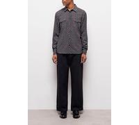 The Kooples Cowboy Shirt Printed With Black Polka Dots Black size XL | Casual Shirts Outlet | Men | White XL