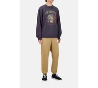 The Kooples Hoodless Sweatshirt With Tiger Print On The Front Carbone size M | Sweaters Outlet | Men | White M