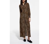 The Kooples Little Leo Silk Long Dress Leopard size 38 | Shirt Dresses Outlet | Women 38