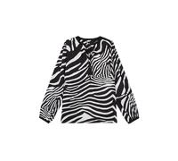The Kooples Loose Zebra Print Blouse Black White size 38 | Blouses Outlet | Women | Black 38