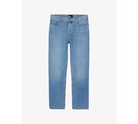The Kooples Mens Blue Denim Straight-leg Slim-fit Jeans 28