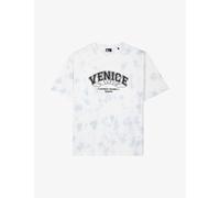 The Kooples Mens Lavender Venice-print Tie-dye Cotton-jersey T-shirt Xs