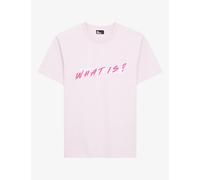The Kooples Mens The Kooples Logo-Print Cotton-Jersey T-Shirt Pale Pink 2XL