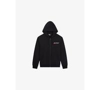 The Kooples Mens The Kooples Logo-Print Zip-Up Cotton Hoody Black M