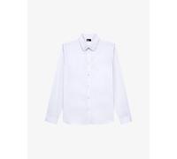 The Kooples Mens The Kooples Slim-Fit Cotton-Blend Shirt Whi01 L